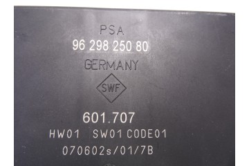 Módulo electrónico, Peugeot 607 (S1)(12.2000) Pack 2002, 9629825080