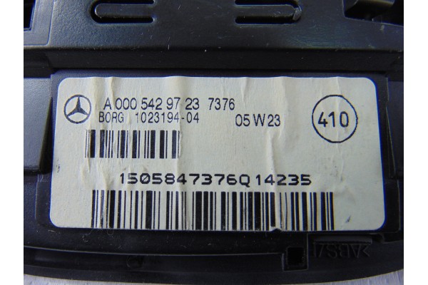 Pantalla multifuncion, Mercedes-benz Clase S (Bm 220) Berlina 320 Cdi (220.025) 2005, A0005429723