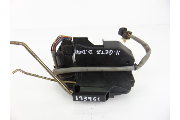 Cerradura puerta delantera derecha, Hyundai Getz (Tb) 1.1 Básico 2004