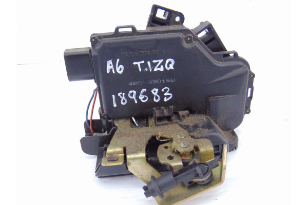 Cerradura puerta trasera izquierda, Audi A6 Berlina (4B2) 2.8 Quattro 2000, 4B0839015B