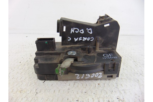 Cerradura puerta delantera derecha, Opel Corsa C Blue Line 2005, 13154792