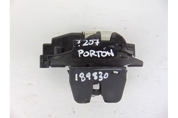 Cerradura maletero / porton, Peugeot 207 X-Line 2007, 9660403980