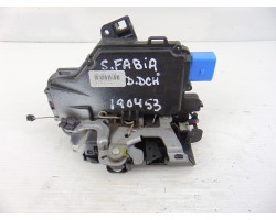 Cerradura puerta delantera derecha, Skoda Fabia (5J2) Active 2009, 3B1837016