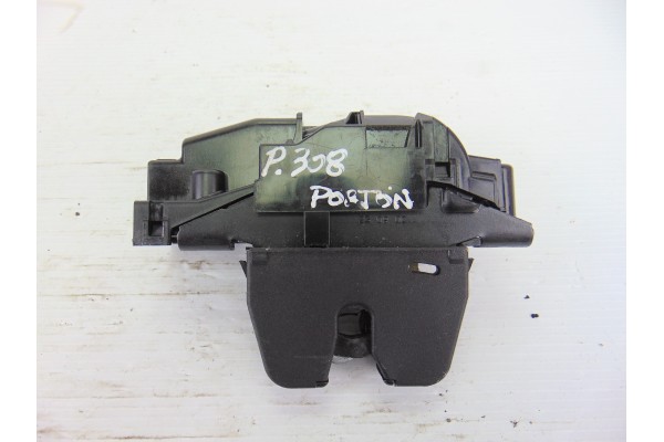 Cerradura maletero / porton, Peugeot 308 Premium 2009, 9671153680