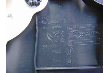 Guarnecido puerta trasera derecha, Peugeot 308 Premium 2009, 96809645