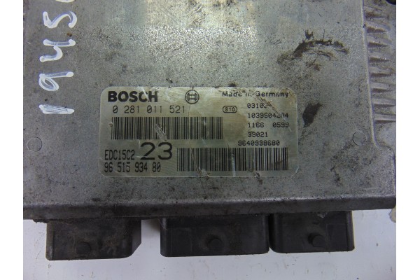 Centralita motor uce, Citroen Xsara Picasso 2.0 HDi Exclusive, 9651593480