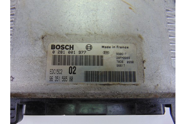 Centralita motor uce, Peugeot 406 Berlina (S1/S2) Srdt, 9635156580