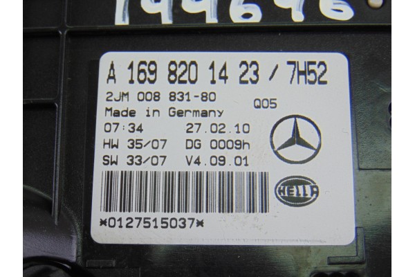 Luz interior, Mercedes-benz Clase a (Bm 169) A 180 Cdi (169.007) 2010, A1698201423