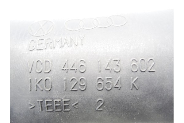 1K0129654K TUBO SEAT TOLEDO (5P2) Sport-up 2006 1K0129654K 211612 SEAT - 1