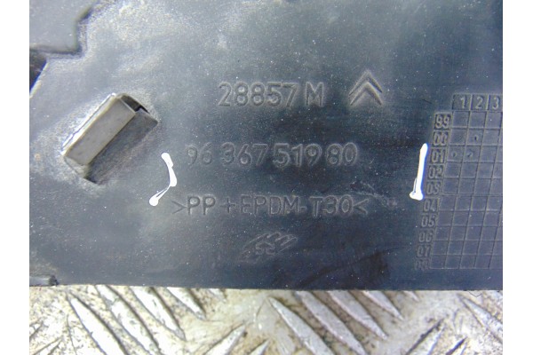 Rejilla delantera, Citroen C5 Berlina 2.0 HDi SX 2002, 9636751980