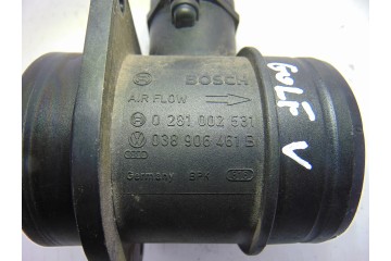 Caudalimetro, Volkswagen Golf V (1K1)(10.2003) Highline 2005, 038906461B