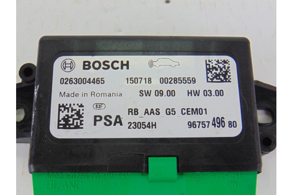 Módulo electrónico, Peugeot 308 Style 2015, 9675749680