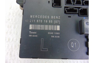 Módulo electrónico, Mercedes-benz Clase e (Bm 211) Berlina E 220 Cdi (211.008) 2006, 2118701985