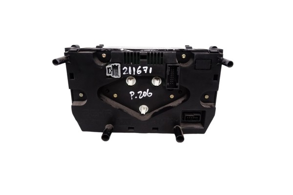 96430550XT MANDO CLIMATIZADOR PEUGEOT 206 XS 2004 96430550XT 211671 PEUGEOT - 2