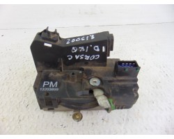 Cerradura puerta delantera izquierda, Opel Corsa C Blue Line 2005, 13203899