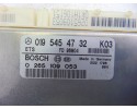 Centralita abs, Mercedes-benz Clase e (Bm 210) Berlina 230 (210.037) 1996, 0195454732