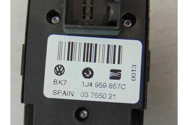 Mando elevalunas delantero izquierdo, 1J4959857C