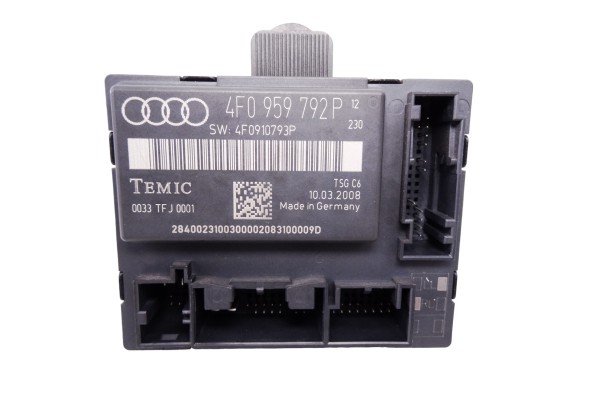 Módulo electrónico, Audi A6 Allroad Quattro (4FH) 2.7 TDI Quattro 2008, 4F0959792P