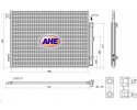 Air conditioning cooler MASERATI LEVANTE QUATROPORTE VI 3 0 670038340 Car type passenger cars
