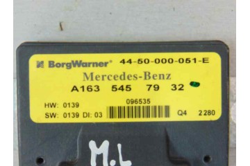 Módulo electrónico, Mercedes-benz Clase Ml (Bm 163) 270 Cdi (163.113) 2002, A1635457932