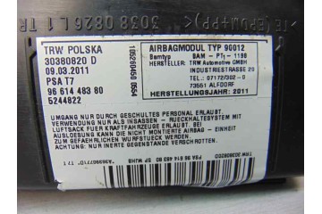 Airbag lateral izquierdo, 9661448380