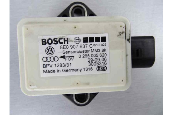 Sensor, Audi A4 Berlina (8E) 2.0 TDI 16V (103kW) 2007, 8E0907637C
