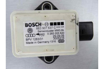 Sensor, Audi A4 Berlina (8E) 2.0 TDI 16V (103kW) 2007, 8E0907637C