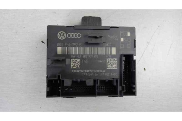 Módulo confort, Audi A4 Berlina (8K2) Básico 2007, 8K0959792B