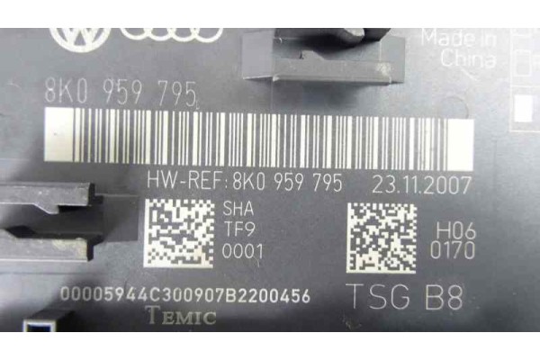 Módulo confort, Audi A4 Berlina (8K2) Básico 2007, 8K0959795