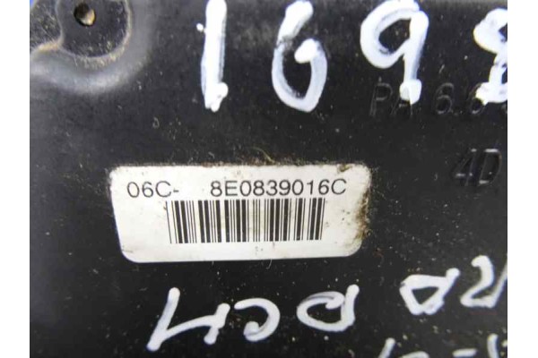 Cerradura puerta trasera derecha, Audi A4 Berlina (8E) 2.5 TDI (120kW) 2003, 8E0839016C
