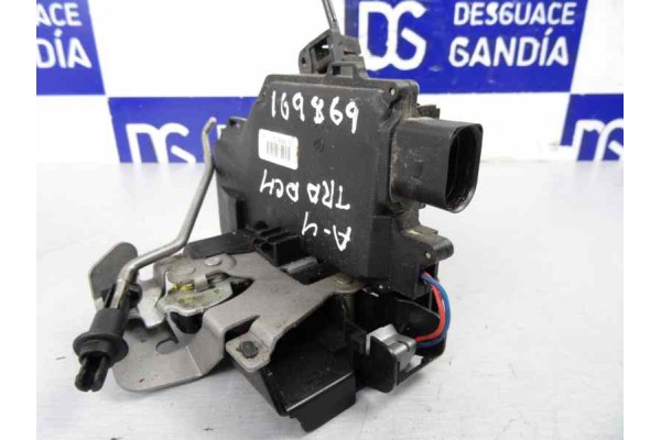 Cerradura puerta trasera derecha, Audi A4 Berlina (8E) 2.5 TDI (120kW) 2003, 8E0839016C