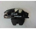 Cerradura maletero / porton, Peugeot 207 Xs 2007, 9660403980