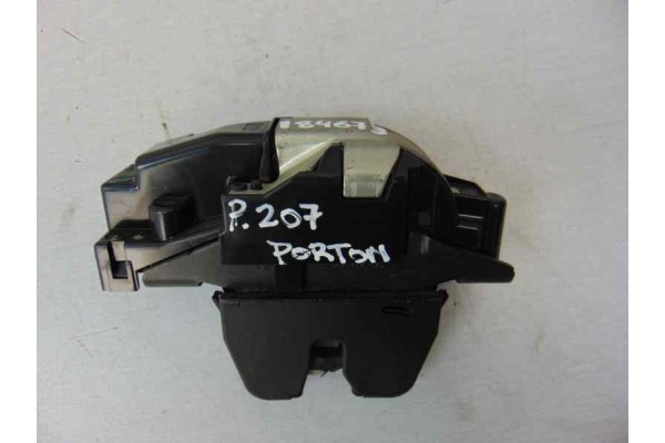 Cerradura maletero / porton, Peugeot 207 Xs 2007, 9660403980