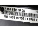 Airbag lateral delantero izquierdo, Mercedes-benz Clase Ml (Bm 163) * 2002, A1638600605