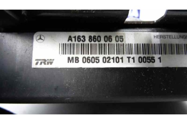Airbag lateral trasero derecho, Mercedes-benz Clase Ml (Bm 163) * 2002, A1638600605