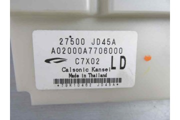 Mando climatizador, Nissan Qashqai (J10) Acenta 2007, 27500JD45A