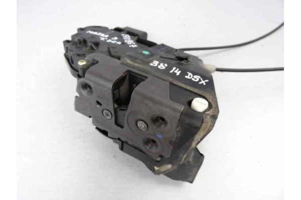 Cerradura puerta trasera derecha, Mazda 3 Berlina (Bk) 1.6 CRDT Active 2005, 3N6AA26412C