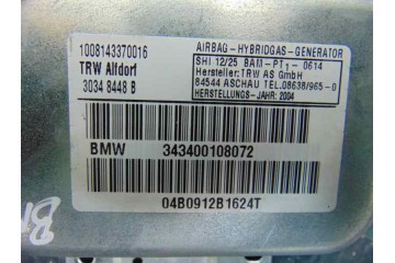 Airbag lateral delantero derecho, Bmw Serie X3 (E83) 3.0d 2004, 30348448B