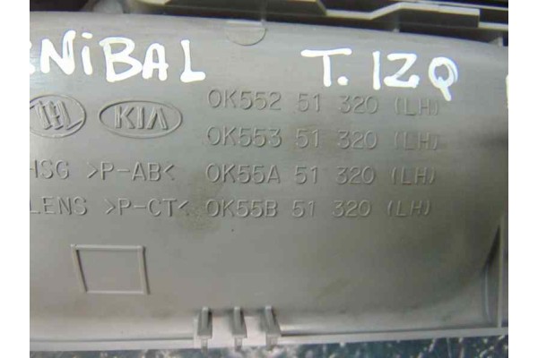 Rejilla aireadora, Kia Carnival Ii (Fl) 2.9 CDRi EX 2002, OK55251320
