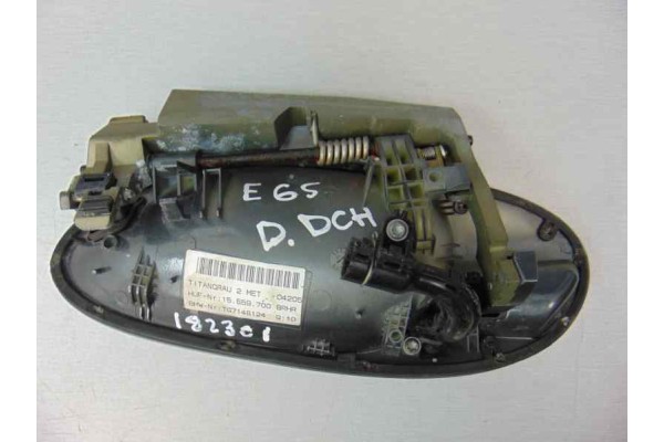 Maneta exterior delantera derecha, Bmw Serie 7 (E65/E66) 730d 2008, TG7148124