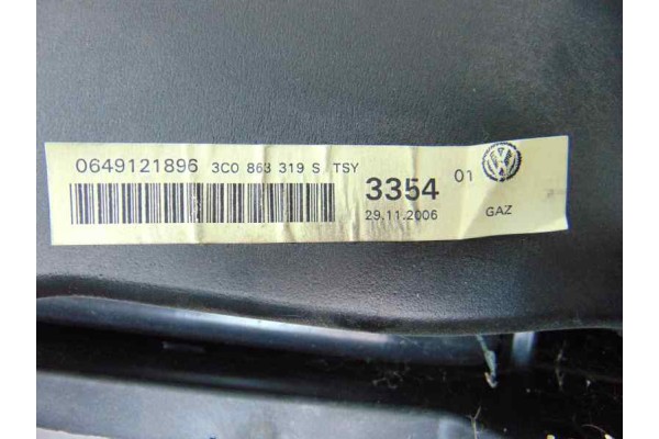 Apoyabrazos central, Volkswagen Passat Berlina (3C2) Advance, 3C0863319S