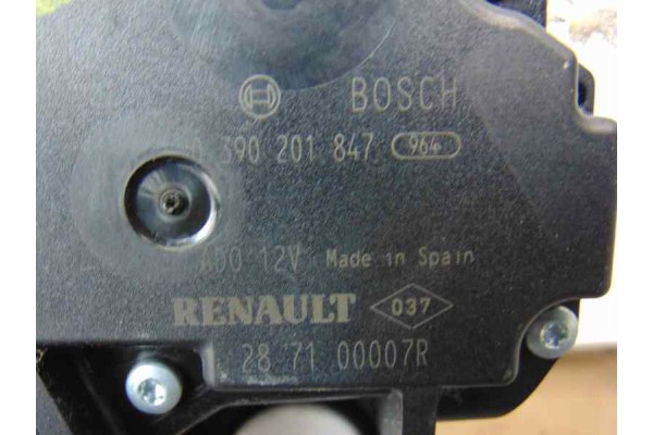 Motor limpia trasero, Renault Megane Iii Coupe Dynamique 2009, 287100007R