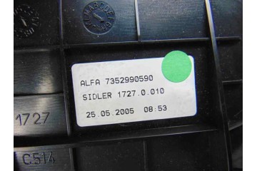 Cenicero, Alfa Romeo Gt (125) 1.9 JTD 16V 150/ Progression 2006, TARJETERO