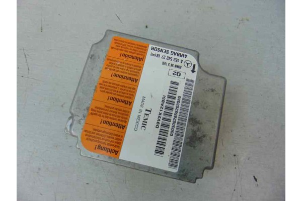 Centralita airbag, Mercedes-benz Clase Ml (Bm 163) 270 Cdi (163.113) 2002, A1635422718