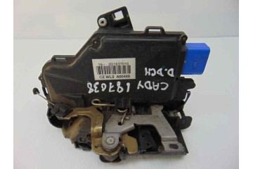Cerradura puerta delantera derecha, Volkswagen Caddy (2K)(02.2004) Life 2005, 3D1837016