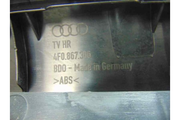 Guarnecido puerta trasera derecha, Audi A6 Berlina (4F2) 3.0 TDI Quattro (165kW) 2004