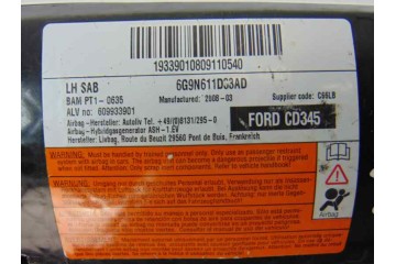 Airbag lateral izquierdo, Ford Mondeo Sportbreak (CA2) Ambiente 2008, 6G9N611D33AD