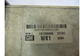 13128926 INTERCOOLER OPEL ASTRA H BERLINA Cosmo 2004 13128926 206856 OPEL - 2