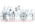 COMPRESSOR AIR CONDITIONING COMPRESSOR 89124 NISSENS Catalog number of the part 89124