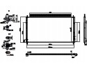 HONDA CIVIC IX 1 6D 1 8 09 11 NISSENS AIR CONDITIONING CONDENSER Part manufacturer Nissens